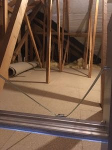 Stevenage installation - loft ladder & loft boarding