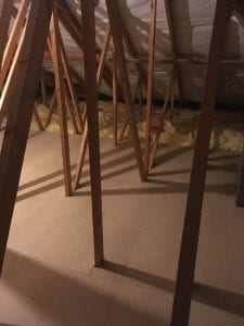 Stevenage installation - loft ladder & loft boarding