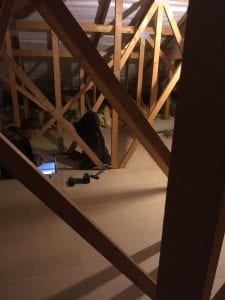 Stevenage installation - loft ladder & loft boarding