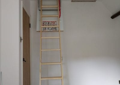 Chesham Installation - New deluxe wooden hatch & loft ladder