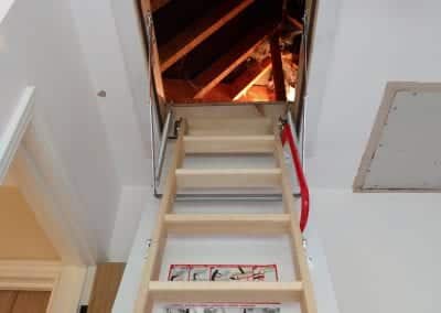 Chesham Installation - New deluxe wooden hatch & loft ladder