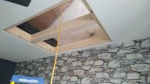 Toddington - Loft hatch & wooden loft ladder