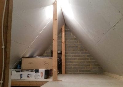 Loft storage room