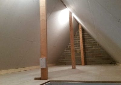 Loft storage room