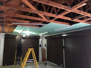 Loft Space in a Garage